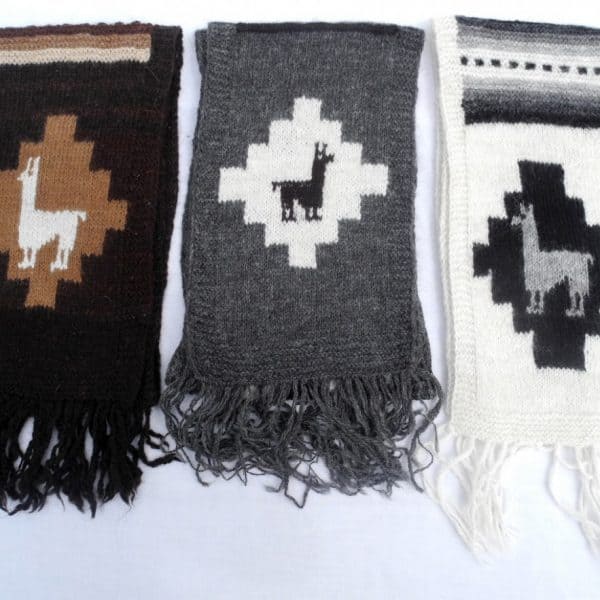 Alpaca Hand Knitted Scarves